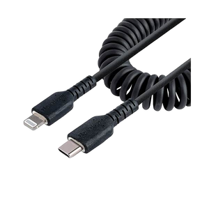 StarTechcom Cable 50cm USBC a Lightning Rizado MFi USB Tipo C de iPhone