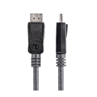 StarTechcom Cable de 5m DisplayPort 4K HBR2 con Cierre 2x Macho