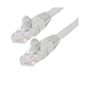 StarTechcom Cable de Red Ethernet CAT6 UTP  sin Enganches  Gris  50cm