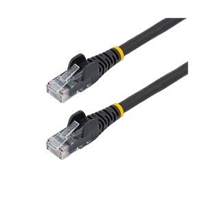 StarTechcom Cable de Red Ethernet CAT6 UTP  sin Enganches  Negro  1m
