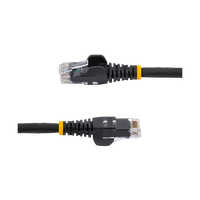 StarTechcom Cable de Red Ethernet CAT6 UTP  sin Enganches  Negro  2m