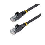 StarTechcom Cable de Red Ethernet CAT6 UTP sin Enganches  Negro  50cm