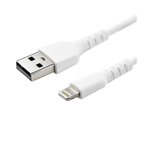 StarTechcom Cable USBA a Lightning Resistente de 1 m  Color Blanco