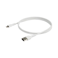 StarTechcom Cable USBA a Lightning Resistente de 1 m  Color Blanco