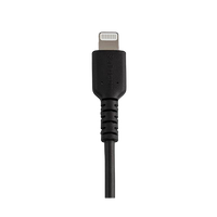 StarTechcom Cable USBA a Lightning Resistente de 15 cm  de Color Negro