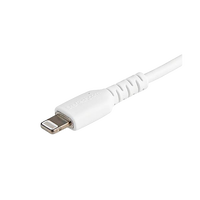 StarTechcom Cable USBA a Lightning Resistente de 30 cm  Color Blanco