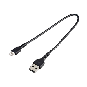 StarTechcom Cable USBA a Lightning Resistente de 30 cm  de Color Negro