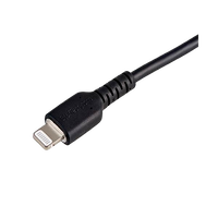StarTechcom Cable USBA a Lightning Resistente de 30 cm  de Color Negro
