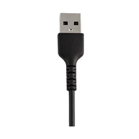 StarTechcom Cable USBA a Lightning Resistente de 30 cm  de Color Negro