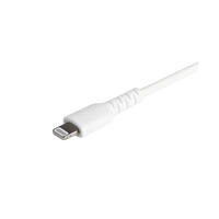 StarTechcom Cable USBC a Lightning Resistente de 1 m  de Color Blanco