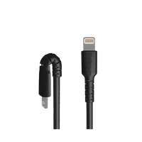 StarTechcom Cable USBC a Lightning Resistente de 1 m  de Color Negro