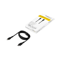 StarTechcom Cable USBC a Lightning Resistente de 1 m  de Color Negro