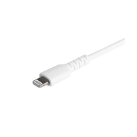 StarTechcom Cable USBC a Lightning Resistente de 2 m  de Color Blanco