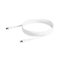 StarTechcom Cable USBC a Lightning Resistente de 2 m  de Color Blanco