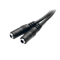 StarTechcom Divisor 1 jack de 35 a 2 jack 35 Adaptador StarTechcom Divisor 1 jack de 35 a 2 jack 35 Adaptador