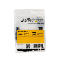 StarTechcom Divisor 1 jack de 35 a 2 jack 35 Adaptador StarTechcom Divisor 1 jack de 35 a 2 jack 35 Adaptador