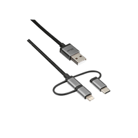 Titulo Trust 3 en 1 Micro USB a USBC 1m  Cable