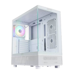 Abysm Danube Sava H400 | Caja ATX Cristal Templado Blanca
