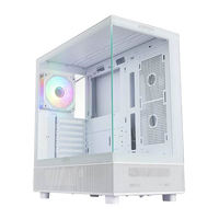 Abysm Danube Sava H400  Caja ATX Cristal Templado Blanca