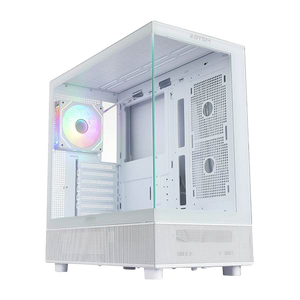 Abysm Danube Sava H400  Caja ATX Cristal Templado Blanca