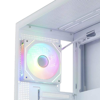 Abysm Danube Sava H400  Caja ATX Cristal Templado Blanca