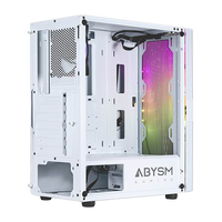 Abysm Danube Kolpa Caja ATX Cristal Templado Blanca Abysm Danube Kolpa Caja ATX Cristal Templado Blanca