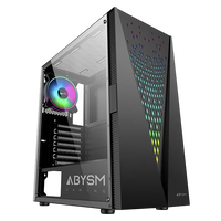 Abysm Danube Kolpa Caja ATX Cristal Templado Negra Abysm Danube Kolpa Caja ATX Cristal Templado Negra