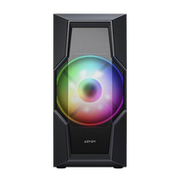 Abysm Danube Hron  Caja ATX Cristal Templado Negra