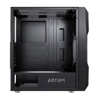 Abysm Danube Hron  Caja ATX Cristal Templado Negra