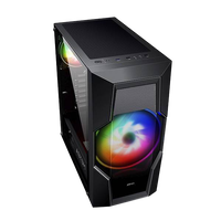 Abysm Danube Hron  Caja ATX Cristal Templado Negra