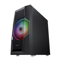 Abysm Danube Hron  Caja ATX Cristal Templado Negra