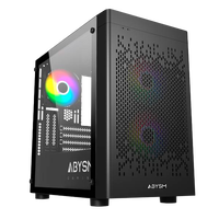 Abysm Danube INVA MX202 Caja Micro ATX Cristal Templado Negra Abysm Danube INVA MX202 Caja Micro ATX Cristal Templado Negra