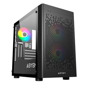 Abysm Danube INVA MX202  Caja Micro ATX Cristal Templado Negra