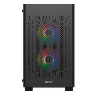 Abysm Danube INVA MX202 Caja Micro ATX Cristal Templado Negra Abysm Danube INVA MX202 Caja Micro ATX Cristal Templado Negra