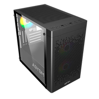 Abysm Danube INVA MX202 Caja Micro ATX Cristal Templado Negra Abysm Danube INVA MX202 Caja Micro ATX Cristal Templado Negra