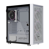 Abysm Danube KAMP ARGB  Caja ATX Cristal Templado Blanca