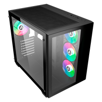 Abysm Danube Sava 285 BX203 ARGB Caja ATX Cristal Templado Negra Abysm Danube Sava 285 BX203 ARGB Caja ATX Cristal Templado Negra