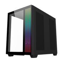 Abysm Danube Sava ARGB  Caja ATX Cristal Templado Negra