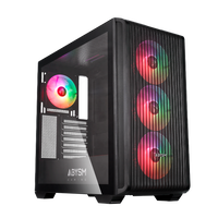 Abysm Danube KAMP BX300 ARGB  Caja ATX Cristal Templado Negra