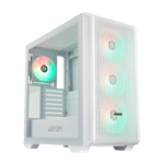 Abysm Danube KAMP BX300 ARGB | Caja ATX Cristal Templado Blanca