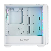 Abysm Danube KAMP BX300 ARGB Caja ATX Cristal Templado Blanca Abysm Danube KAMP BX300 ARGB Caja ATX Cristal Templado Blanca
