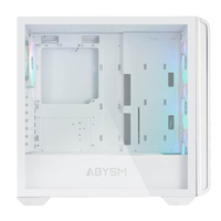 Abysm Danube KAMP BX300 ARGB Caja ATX Cristal Templado Blanca Abysm Danube KAMP BX300 ARGB Caja ATX Cristal Templado Blanca