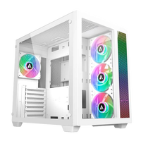 Abysm Danube Sava ARGB  Caja ATX Cristal Templado Blanca