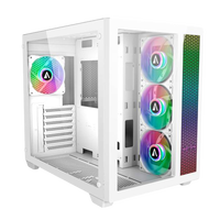 Abysm Danube Sava ARGB  Caja ATX Cristal Templado Blanca