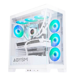 Abysm Danube Sava H500 ARGB | Caja ATX Cristal Templado Blanca