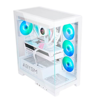 Abysm Danube Sava H500 ARGB Caja ATX Cristal Templado Blanca Abysm Danube Sava H500 ARGB Caja ATX Cristal Templado Blanca