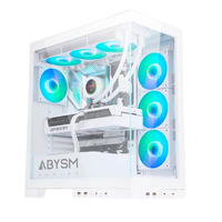 Abysm Danube Sava H500 ARGB Caja ATX Cristal Templado Blanca Abysm Danube Sava H500 ARGB Caja ATX Cristal Templado Blanca