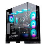 Abysm Danube Sava H500 ARGB | Caja ATX Cristal Templado Negra