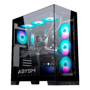 Abysm Danube Sava H500 ARGB  Caja ATX Cristal Templado Negra
