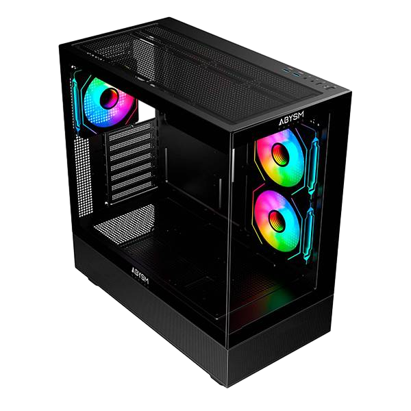 Abysm Danube Sava H400 Prime Caja ATX Cristal Templado Negra Abysm Danube Sava H400 Prime Caja ATX Cristal Templado Negra